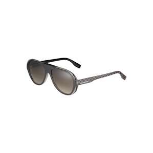 Karl Lagerfeld Slnečné okuliare  svetlosivá / čierna / biela