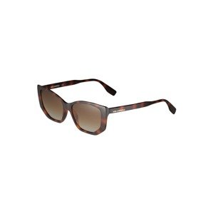 Karl Lagerfeld Slnečné okuliare 'KL6071S'  tmavohnedá / tmavooranžová