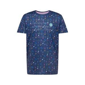 BIDI BADU Funkčné tričko 'Hawi'  tmavomodrá / zmiešané farby