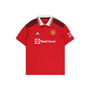 ADIDAS PERFORMANCE Funkčné tričko 'Manchester United 22-23 Heim'  červená / čierna / biela