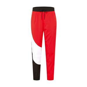 PUMA Športové nohavice 'Clyde'  červená / čierna / biela