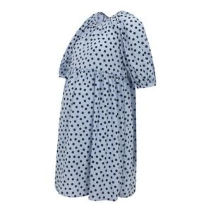 Vero Moda Maternity Šaty 'EVA'  pastelovo modrá / čierna