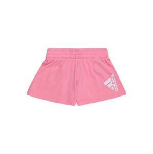 ADIDAS SPORTSWEAR Športové nohavice 'BOS'  ružová / biela