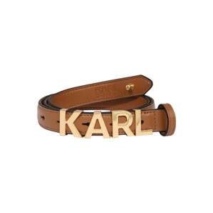 Karl Lagerfeld Opasky  karamelová / zlatá / čierna