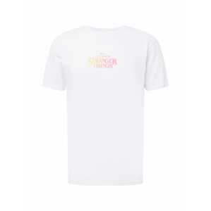 QUIKSILVER Funkčné tričko 'STRANGER THINGS'  svetložltá / svetloružová / čierna / biela