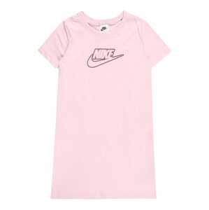 Nike Sportswear Šaty  svetloružová / bordová