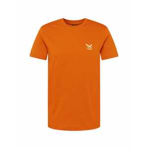 Iriedaily Tričko  oranžová / biela