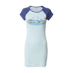 BDG Urban Outfitters Šaty 'SURFS UP'  modrá / pastelovo modrá / svetlozelená / biela