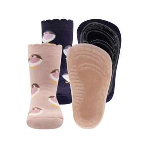 EWERS Ponožky  námornícka modrá / svetlofialová / ružová / biela