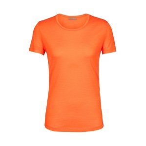 ICEBREAKER Funkčné tričko 'Sphere II'  neónovo oranžová