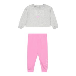 Nike Sportswear Set  svetlosivá / ružová / biela