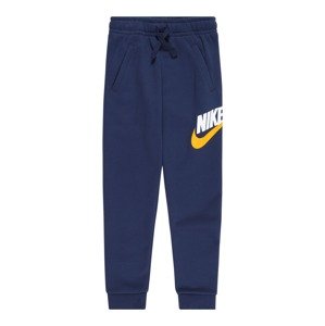 Nike Sportswear Nohavice  námornícka modrá / oranžová / biela