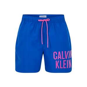 Calvin Klein Swimwear Plavecké šortky  kráľovská modrá / pitaya