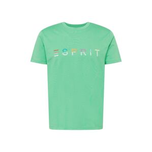 ESPRIT Tričko  zelená / zmiešané farby