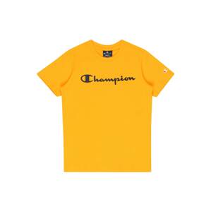 Champion Authentic Athletic Apparel Tričko  zlatá žltá / čierna