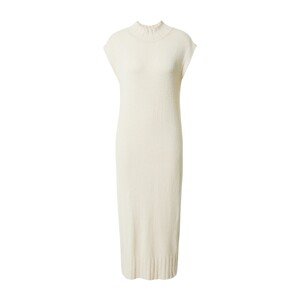 Esprit Collection Pletené šaty 'Sus'  biela ako vlna