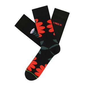 CHEERIO* Ponožky 'Beauty'  modrá / sivá / červená / čierna / biela