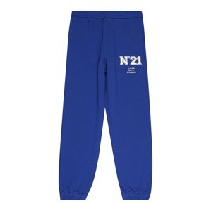 N°21 Nohavice  modrá / biela