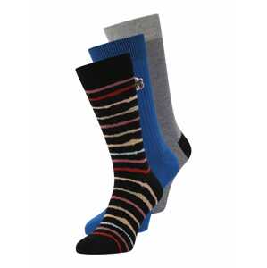 Ted Baker Ponožky 'BLAKONE'  modrá / sivá melírovaná / pastelovo ružová / červená