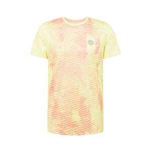 BIDI BADU Funkčné tričko 'Hawi Tech'  svetložltá / koralová