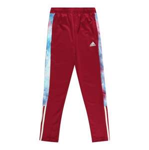 ADIDAS PERFORMANCE Športové nohavice 'Tiro'  svetlomodrá / tmavomodrá / červená / biela