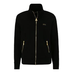 Barbour International Tepláková bunda 'Florence'  čierna / zlatá