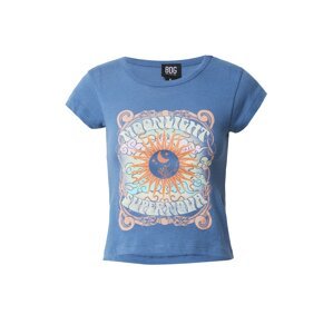 BDG Urban Outfitters Tričko  modrá / svetlomodrá / pastelovo fialová / oranžová