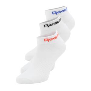 Reebok Sport Športové ponožky  modrá / červená / čierna / biela