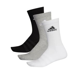 ADIDAS PERFORMANCE Športové ponožky 'Crew'  sivá / čierna / biela