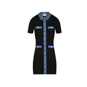 Morgan Košeľové šaty 'RMISA'  námornícka modrá / modrá denim