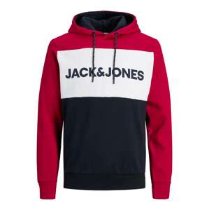 JACK & JONES Joggingová súprava  tmavomodrá / červená / biela