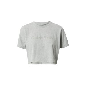 Calvin Klein Performance Funkčné tričko  sivá / sivá melírovaná