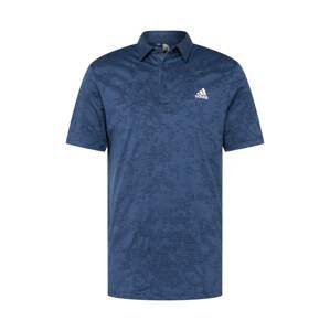 ADIDAS GOLF Funkčné tričko  námornícka modrá / tmavomodrá / biela