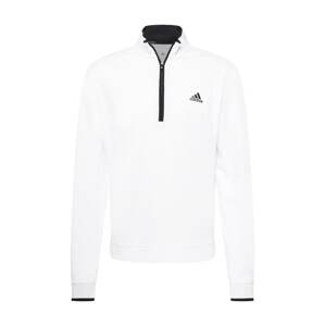 adidas Golf Športový sveter  čierna / biela