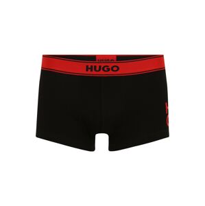 HUGO Boxerky 'EXCITE'  červená / čierna