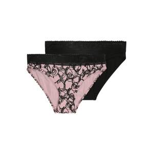 Calvin Klein Underwear Nohavičky  ružová / čierna
