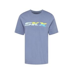 Skechers Performance Tričko  dymovo modrá / svetlomodrá / žltá / pastelovo zelená