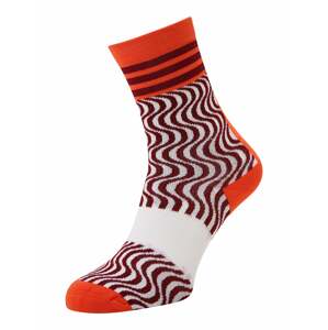 ADIDAS BY STELLA MCCARTNEY Športové ponožky  oranžová / tmavočervená / biela
