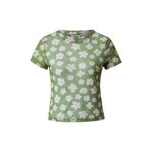 Cotton On Tričko 'ZOE'  pastelovo zelená / biela