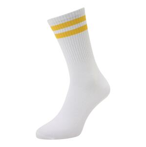 JACK & JONES Ponožky 'AUSTIN'  žltá / šedobiela