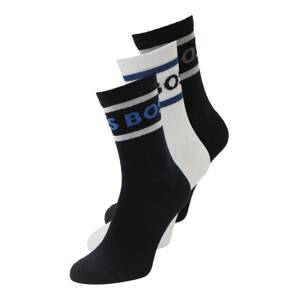 BOSS Black Ponožky  modrá / sivá / čierna / biela