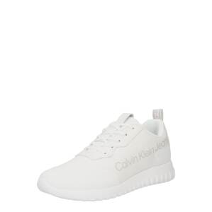 Calvin Klein Jeans Nízke tenisky  svetlosivá / biela