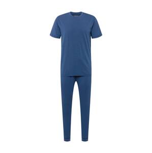 Abercrombie & Fitch Dlhé pyžamo  modrá