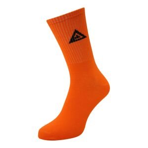 JACK & JONES Ponožky  oranžová / čierna