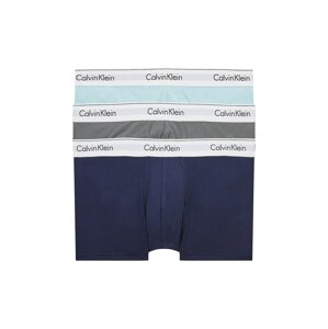 Calvin Klein Underwear Boxerky  námornícka modrá / svetlomodrá / tmavosivá / biela