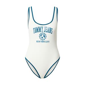 Tommy Hilfiger Underwear Jednodielne plavky 'ONE PIECE'  petrolejová / biela