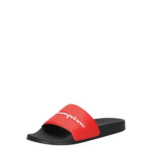 Champion Authentic Athletic Apparel Plážové / kúpacie topánky 'VARSITY'  červená / biela