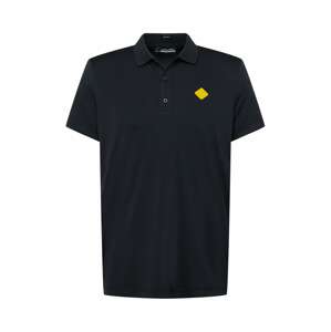 J.Lindeberg Funkčné tričko 'Diamond'  žltá / čierna