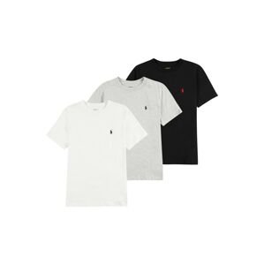 Polo Ralph Lauren Tričko  sivá / čierna / biela