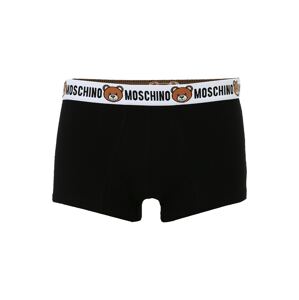 Moschino Underwear Boxerky  čierna / biela / hnedá